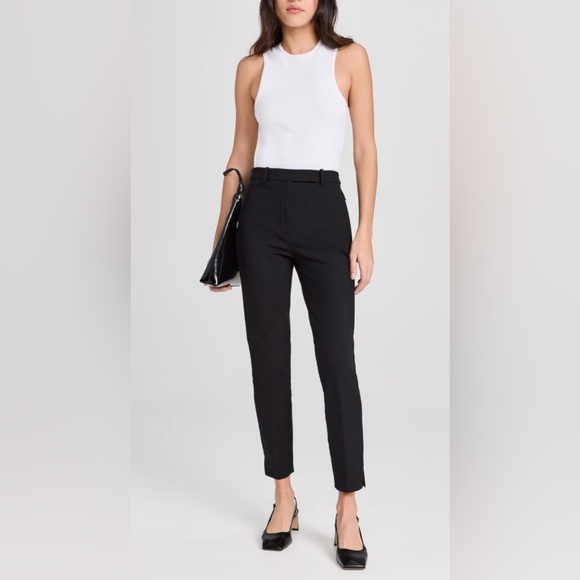 Theory Women's High Waisted Taper Pants - Picture 13 of 13